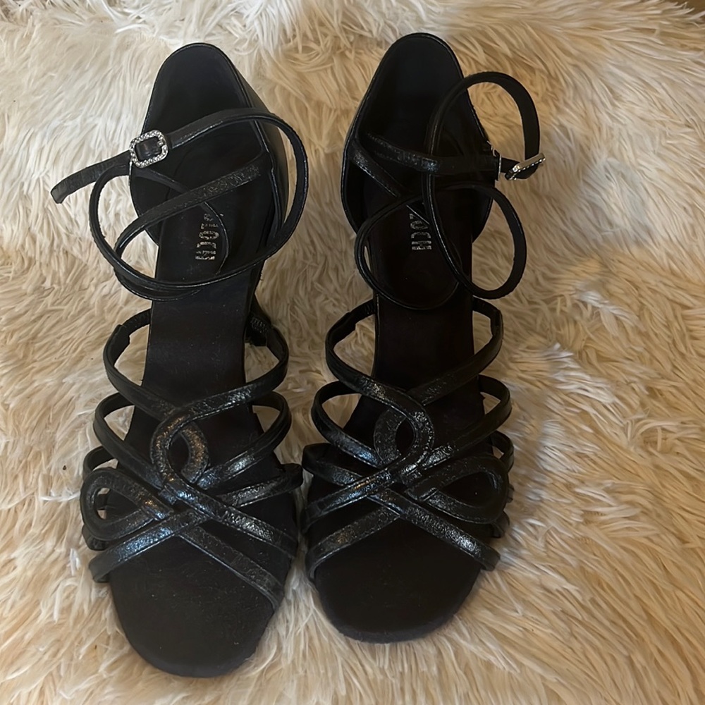 Bloch Black Dance shoes Heels Size 6